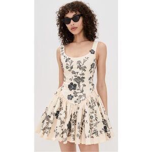 Agua by Agua Bendita Pluma Guayacan Mini Dress Medium